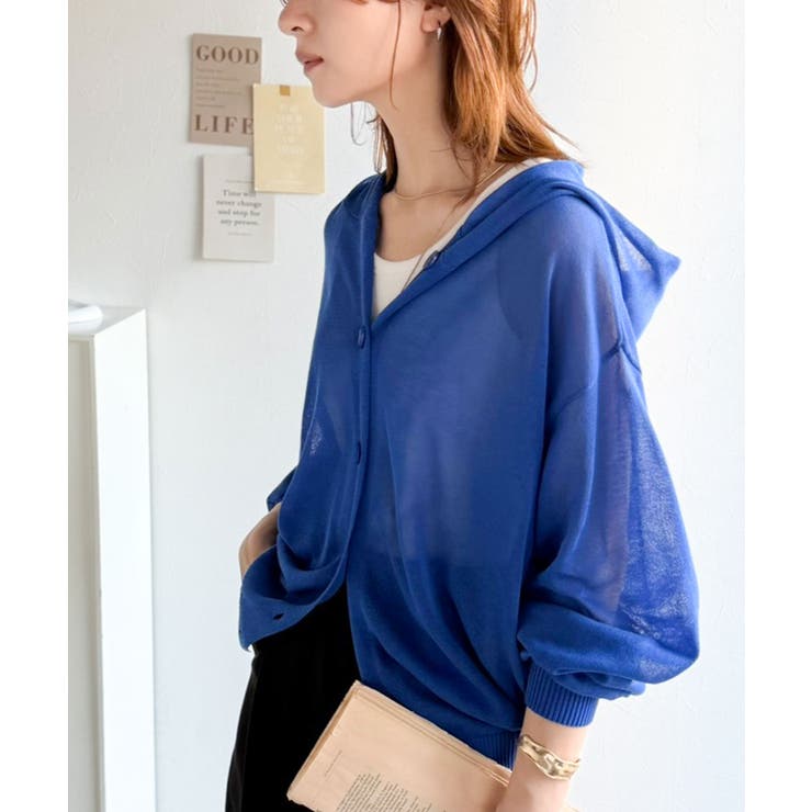 透け感を楽しむ大人のサマーニット♪リラックスシルエットで体型カバーも◎シアーサマ… | Classical Elf  | 詳細画像36 