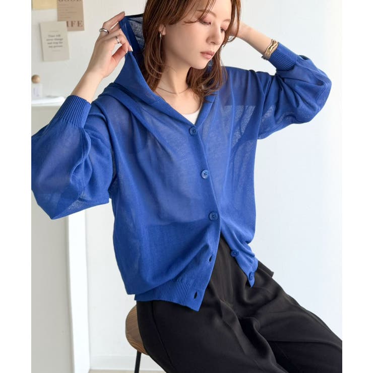 透け感を楽しむ大人のサマーニット♪リラックスシルエットで体型カバーも◎シアーサマ… | Classical Elf  | 詳細画像37 