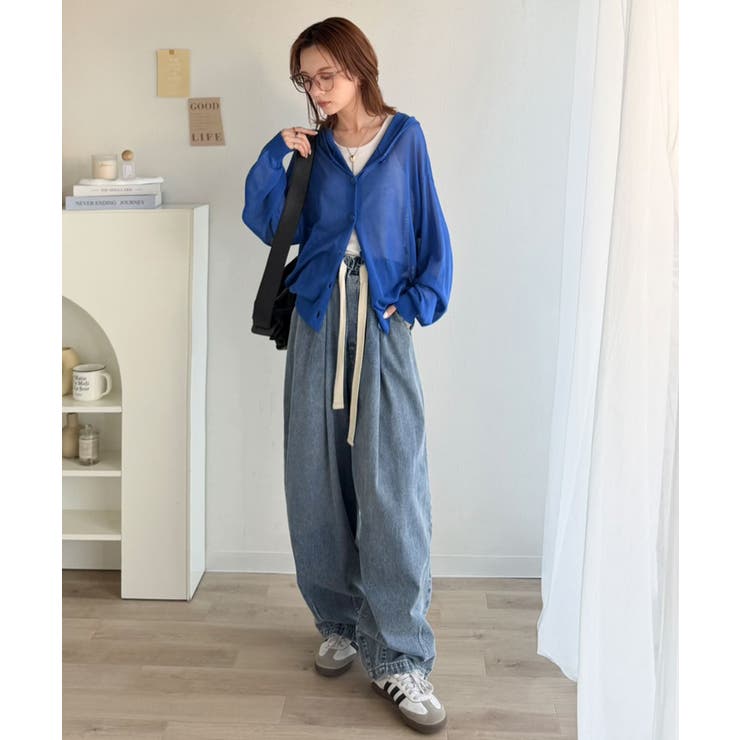 透け感を楽しむ大人のサマーニット♪リラックスシルエットで体型カバーも◎シアーサマ… | Classical Elf  | 詳細画像42 