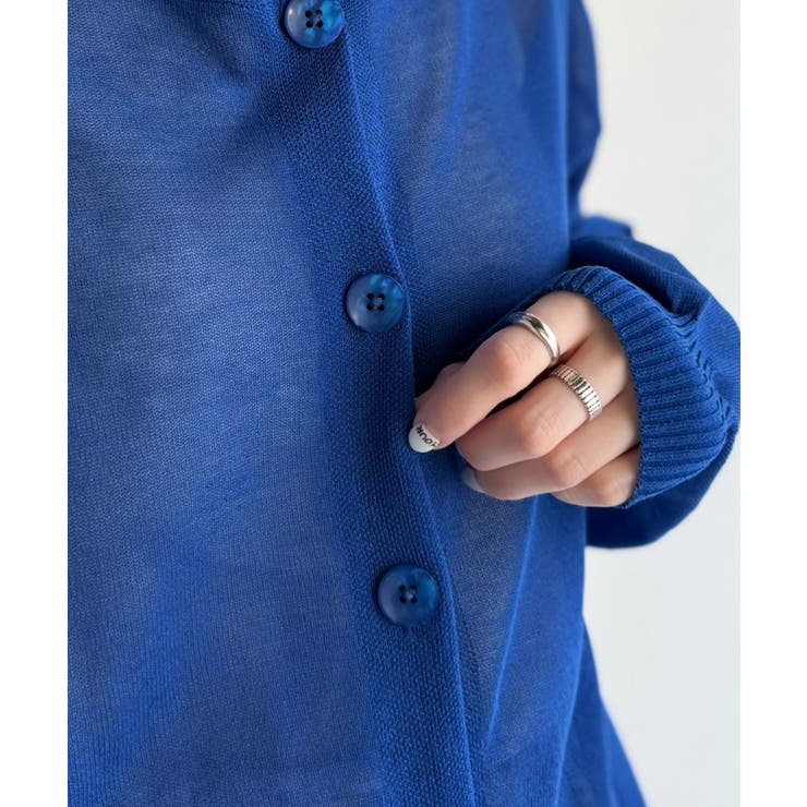 透け感を楽しむ大人のサマーニット♪リラックスシルエットで体型カバーも◎シアーサマ… | Classical Elf  | 詳細画像45 