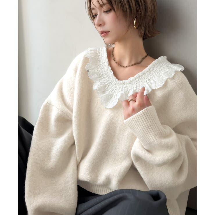 今年の大本命♪カジュアルにも大人っぽくも着こなせる。冬コーデが華やぐ、魅惑のレー… | Classical Elf  | 詳細画像7 