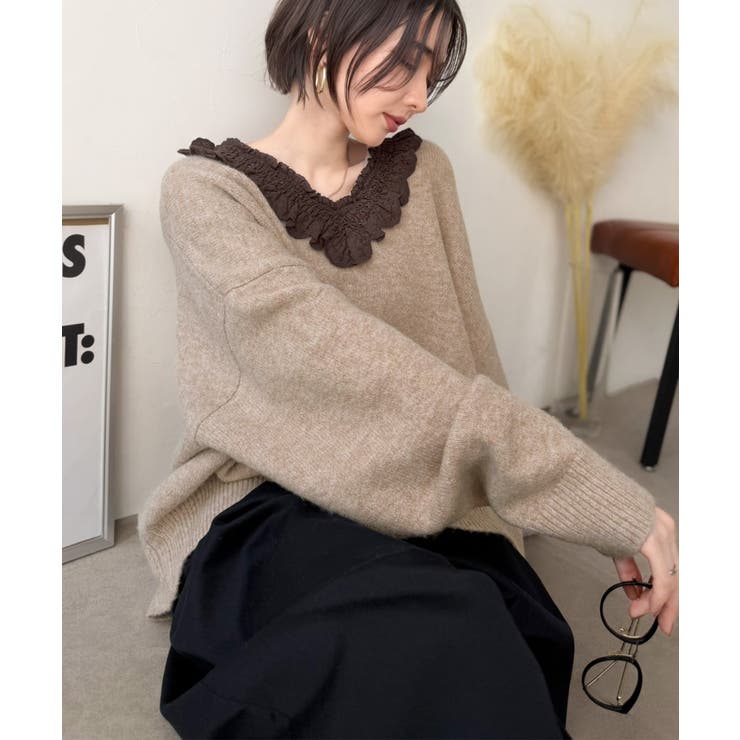 今年の大本命♪カジュアルにも大人っぽくも着こなせる。冬コーデが華やぐ、魅惑のレー… | Classical Elf  | 詳細画像25 