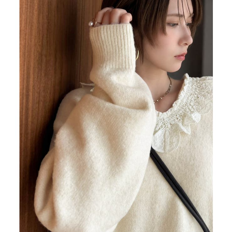 今年の大本命♪カジュアルにも大人っぽくも着こなせる。冬コーデが華やぐ、魅惑のレー… | Classical Elf  | 詳細画像1 