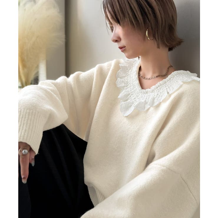 今年の大本命♪カジュアルにも大人っぽくも着こなせる。冬コーデが華やぐ、魅惑のレー… | Classical Elf  | 詳細画像3 
