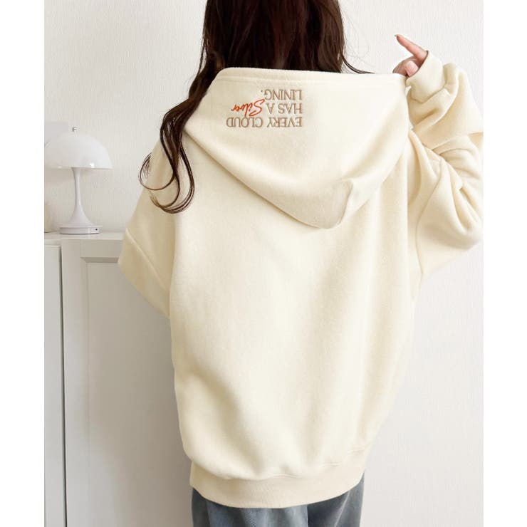 ふわっとあったか、秋冬の“欲しい”をぎゅっと♪刺繍デザインスキッパー衿フリースパ… | Classical Elf  | 詳細画像10 