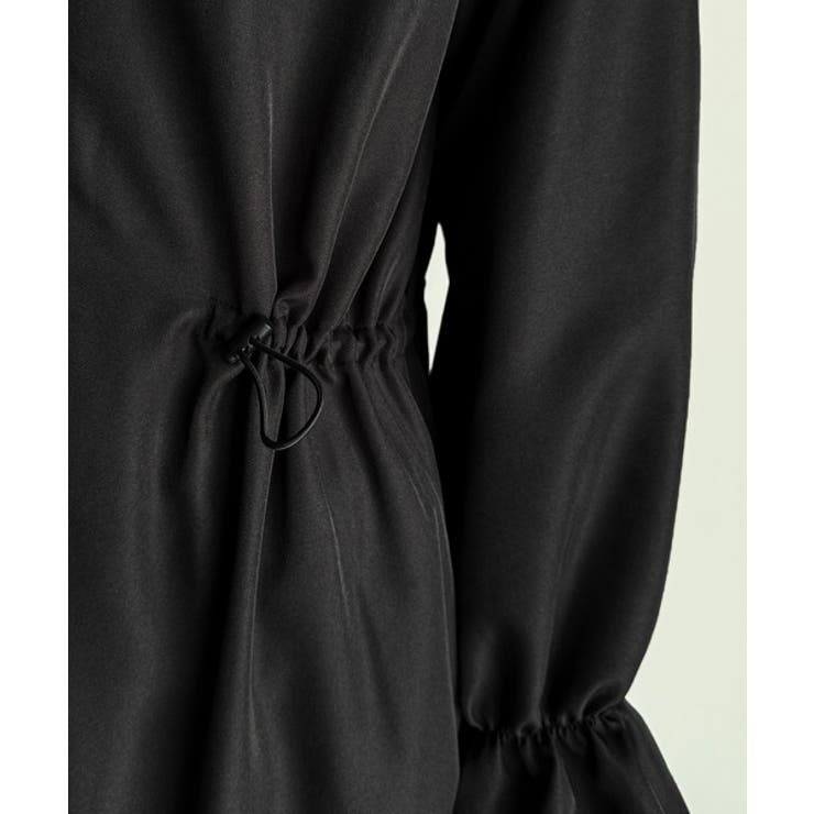 大人のこなれたリラクシー。裾2wayフリルフロントファスナードロストオールインワ… | Classical Elf  | 詳細画像26 