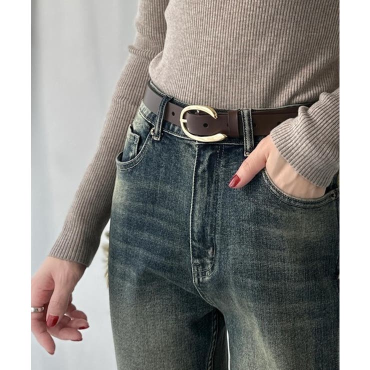 コーデにひとさじ、高級感。牛床革アソートバックルレザーベルト | Classical Elf  | 詳細画像27