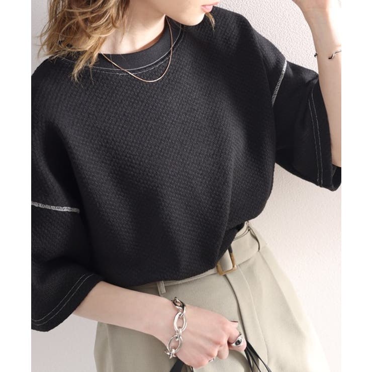 ふんわり触感。変形裏毛オーバートップス | Classical Elf  | 詳細画像14 