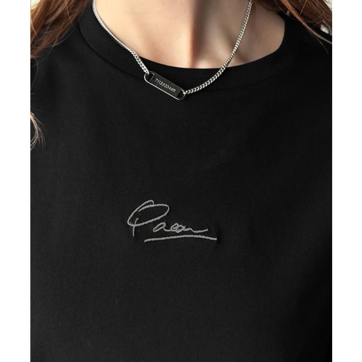 接触冷感♪大人カジュアルを格上げ！胸元ワンポイント刺繍ノースリーブトップ | Classical Elf  | 詳細画像48 