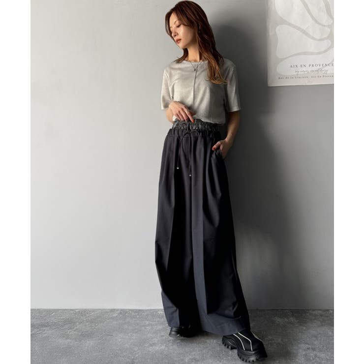 光を纏う。センターメロウシアーラメ半袖Tシャツ | Classical Elf  | 詳細画像20 