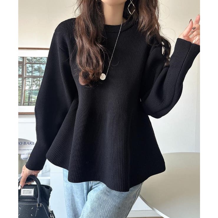 着るだけでメリハリ美人♪シーンで選べる2way仕様。2wayペプラムニットカーデ… | Classical Elf  | 詳細画像12 