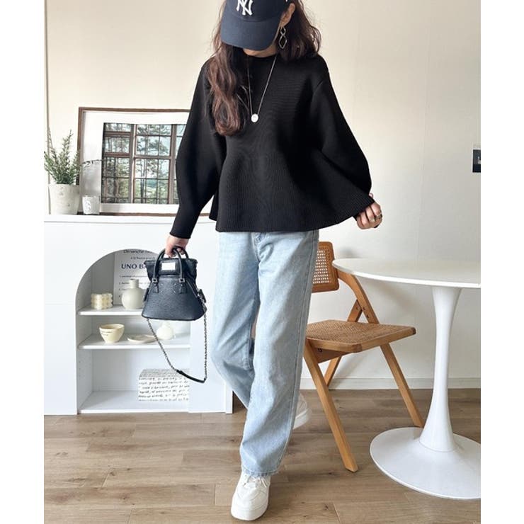 着るだけでメリハリ美人♪シーンで選べる2way仕様。2wayペプラムニットカーデ… | Classical Elf  | 詳細画像17 