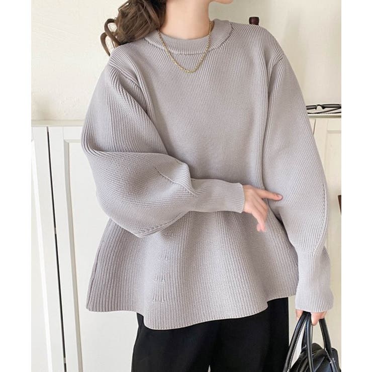 着るだけでメリハリ美人♪シーンで選べる2way仕様。2wayペプラムニットカーデ… | Classical Elf  | 詳細画像21 