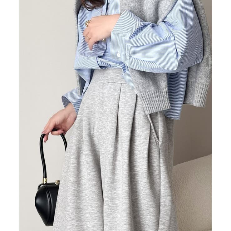 たっぽりシルエットに一目ぼれ。。3タックコクーンシルエットダンボール素材ワイドパ… | Classical Elf  | 詳細画像20 