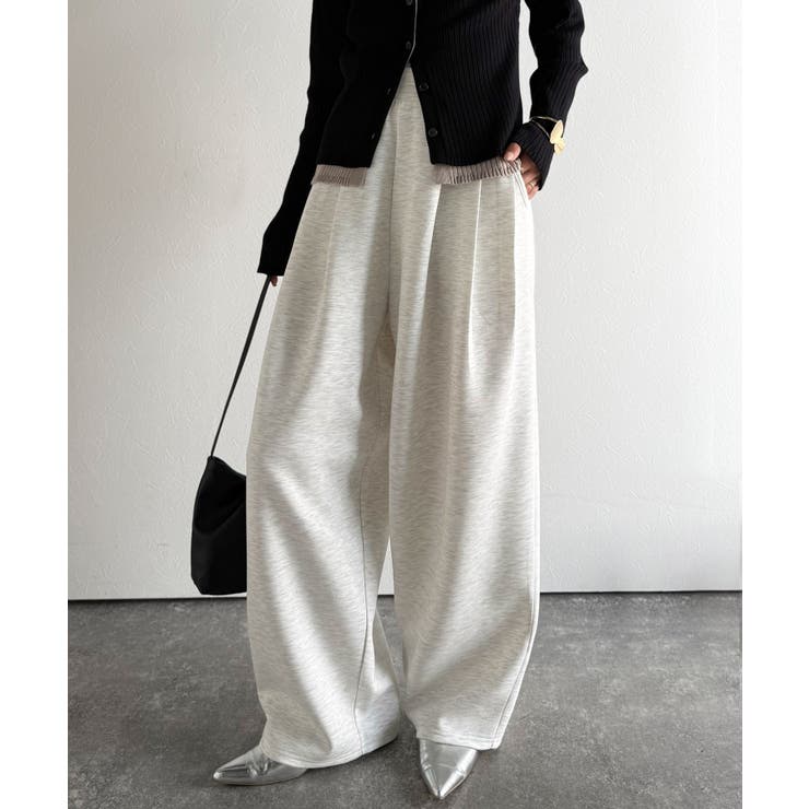 たっぽりシルエットに一目ぼれ。。3タックコクーンシルエットダンボール素材ワイドパ… | Classical Elf  | 詳細画像27 