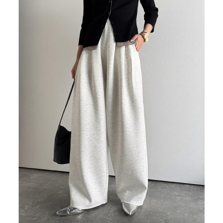 たっぽりシルエットに一目ぼれ。。3タックコクーンシルエットダンボール素材ワイドパ… | Classical Elf  | 詳細画像31 