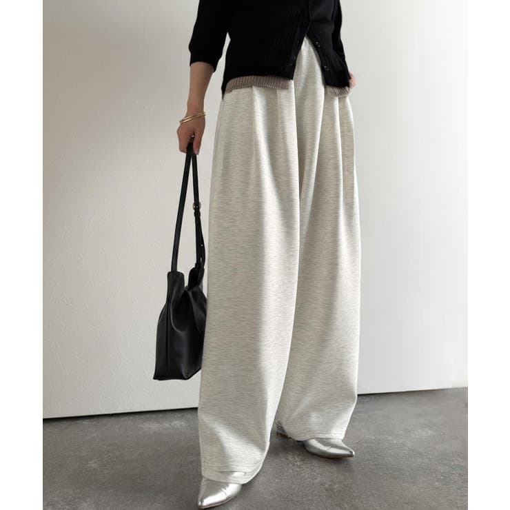 たっぽりシルエットに一目ぼれ。。3タックコクーンシルエットダンボール素材ワイドパ… | Classical Elf  | 詳細画像32 