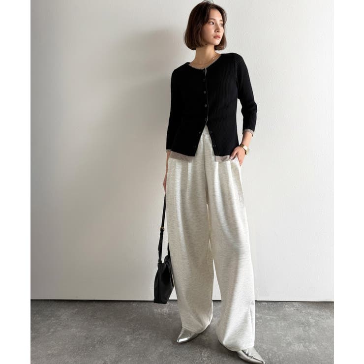 たっぽりシルエットに一目ぼれ。。3タックコクーンシルエットダンボール素材ワイドパ… | Classical Elf  | 詳細画像33 