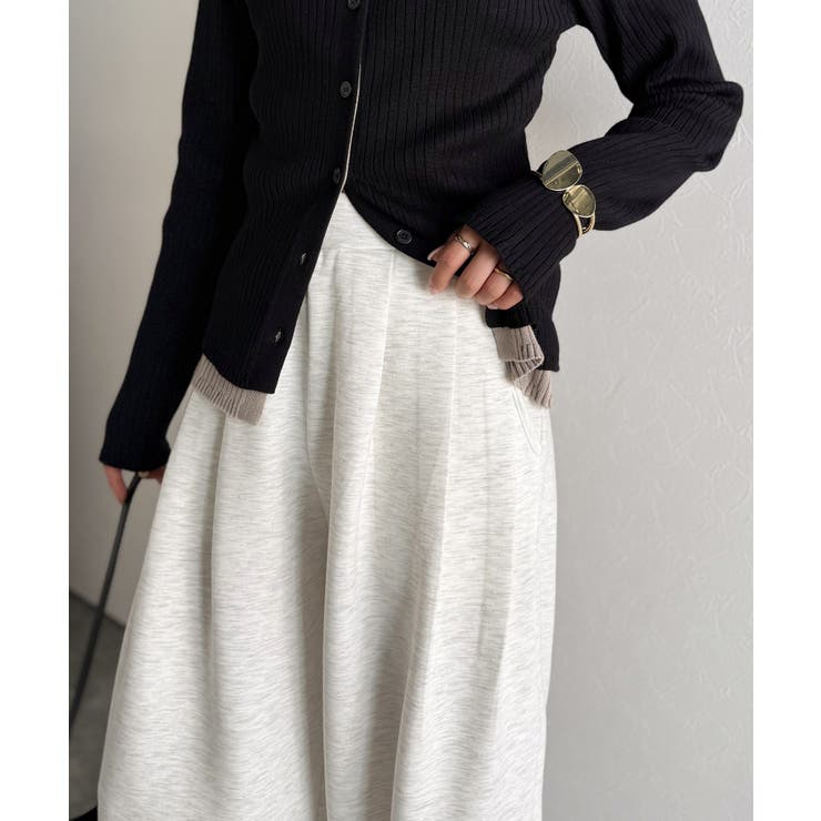 たっぽりシルエットに一目ぼれ。。3タックコクーンシルエットダンボール素材ワイドパ… | Classical Elf  | 詳細画像34 