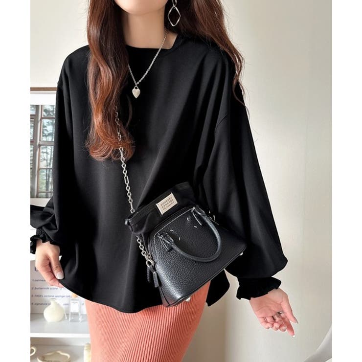 シーズンを彩るニュアンスカラー。キャンディスリーブカットジョーゼットブラウス | Classical Elf  | 詳細画像17 