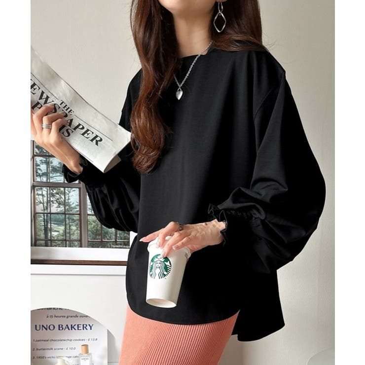 シーズンを彩るニュアンスカラー。キャンディスリーブカットジョーゼットブラウス | Classical Elf  | 詳細画像18 