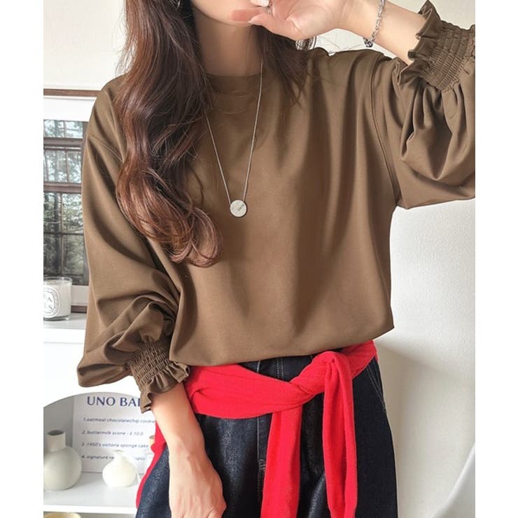 シーズンを彩るニュアンスカラー。キャンディスリーブカットジョーゼットブラウス | Classical Elf  | 詳細画像20 