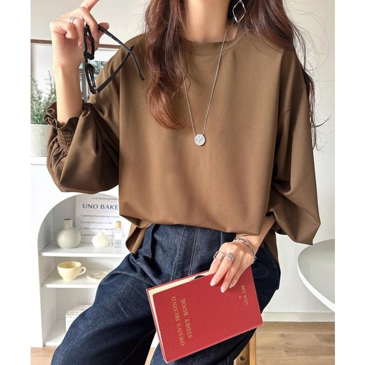 シーズンを彩るニュアンスカラー。キャンディスリーブカットジョーゼットブラウス | Classical Elf  | 詳細画像23 