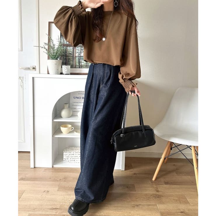 シーズンを彩るニュアンスカラー。キャンディスリーブカットジョーゼットブラウス | Classical Elf  | 詳細画像25 