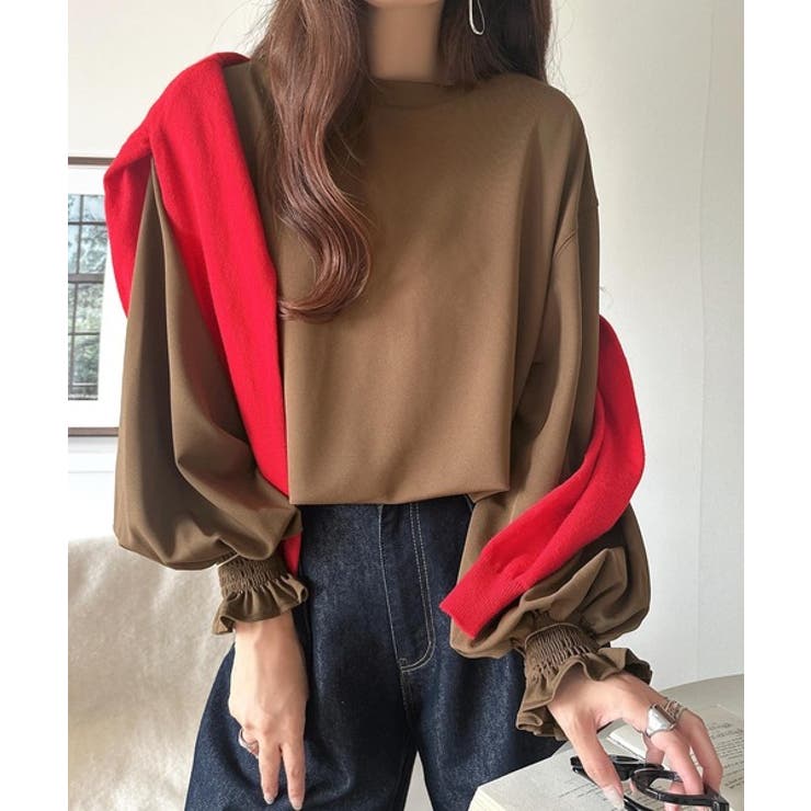 シーズンを彩るニュアンスカラー。キャンディスリーブカットジョーゼットブラウス | Classical Elf  | 詳細画像26 