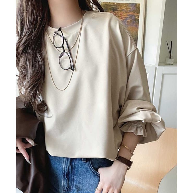 シーズンを彩るニュアンスカラー。キャンディスリーブカットジョーゼットブラウス | Classical Elf  | 詳細画像35 