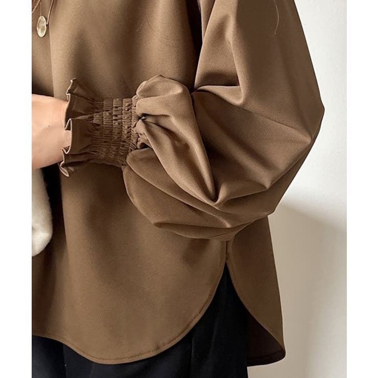 シーズンを彩るニュアンスカラー。キャンディスリーブカットジョーゼットブラウス | Classical Elf  | 詳細画像36 