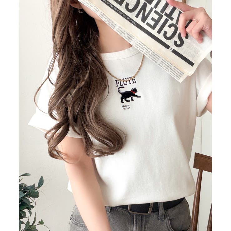 可愛いだけとは言わせない！刺繍コンパクトフライスTシャツアニマルシリーズ（半袖） | Classical Elf  | 詳細画像1 
