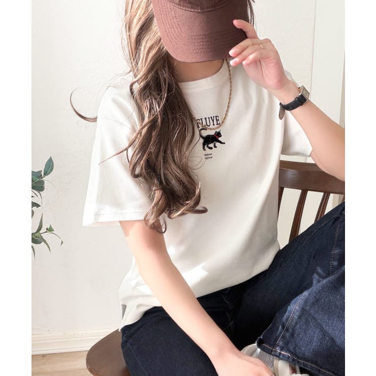 可愛いだけとは言わせない！刺繍コンパクトフライスTシャツアニマルシリーズ（半袖） | Classical Elf  | 詳細画像4 