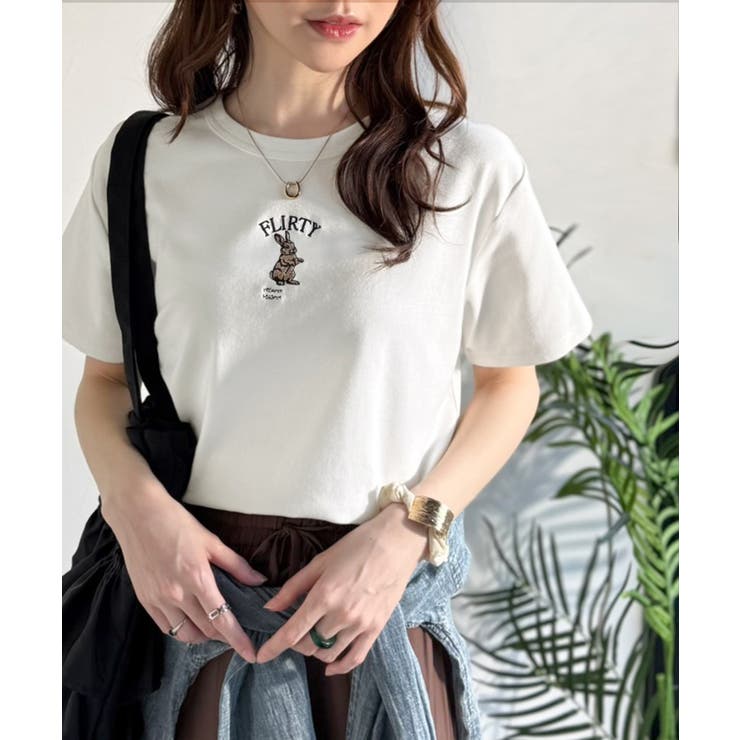 可愛いだけとは言わせない！刺繍コンパクトフライスTシャツアニマルシリーズ（半袖） | Classical Elf  | 詳細画像19 