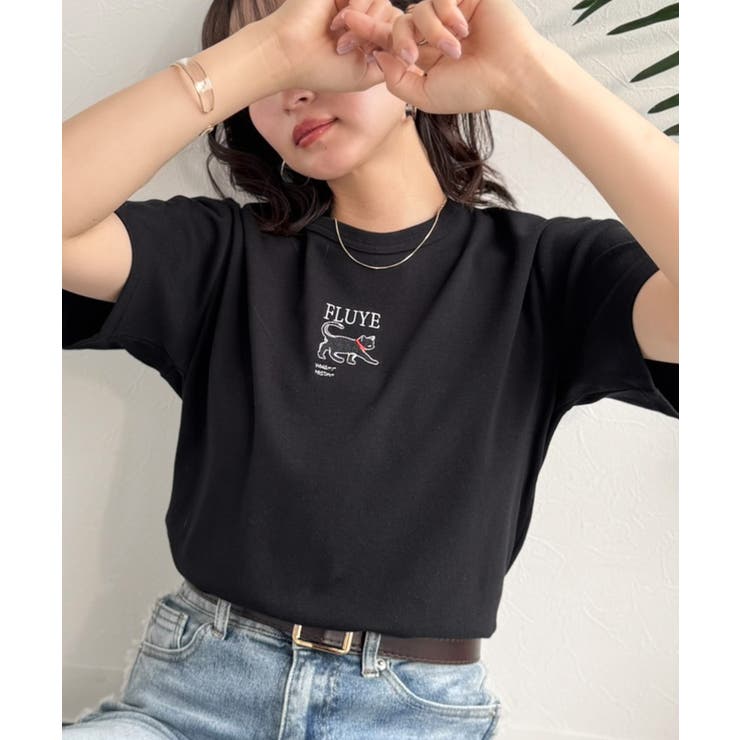 可愛いだけとは言わせない！刺繍コンパクトフライスTシャツアニマルシリーズ（半袖） | Classical Elf  | 詳細画像27 