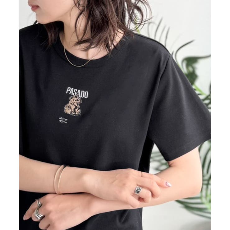 可愛いだけとは言わせない！刺繍コンパクトフライスTシャツアニマルシリーズ（半袖） | Classical Elf  | 詳細画像33 