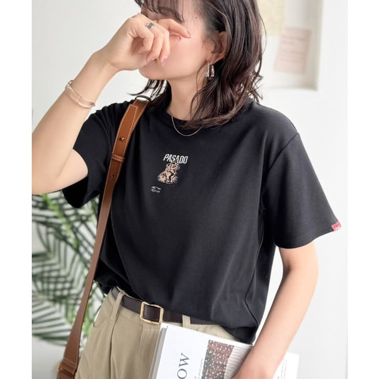 可愛いだけとは言わせない！刺繍コンパクトフライスTシャツアニマルシリーズ（半袖） | Classical Elf  | 詳細画像35 