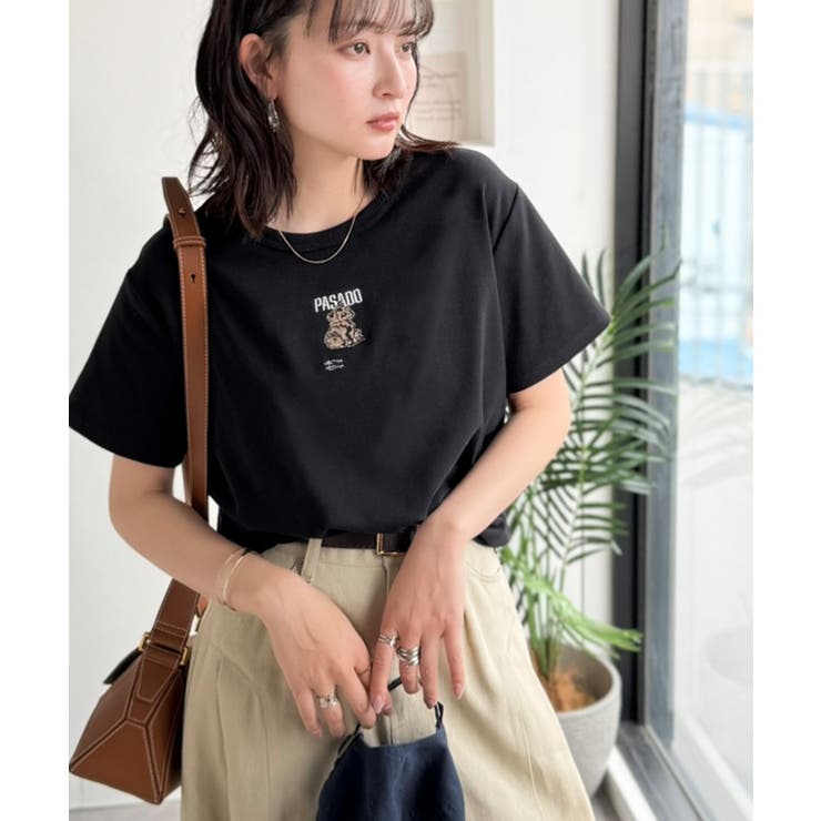 可愛いだけとは言わせない！刺繍コンパクトフライスTシャツアニマルシリーズ（半袖） | Classical Elf  | 詳細画像36 