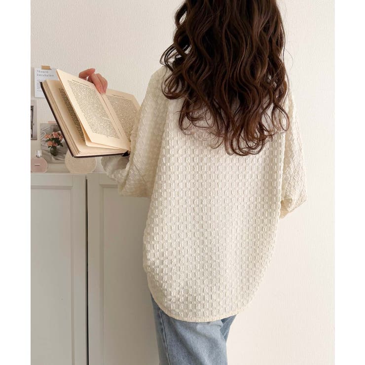 ゆるっとオトナのこなれ感。フクレジャガードプルオーバー（長袖） | Classical Elf  | 詳細画像11 