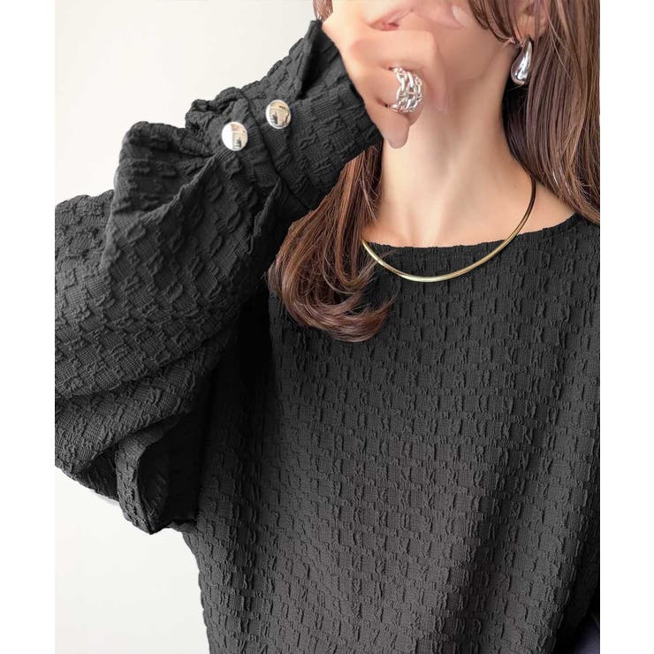 ゆるっとオトナのこなれ感。フクレジャガードプルオーバー（長袖） | Classical Elf  | 詳細画像12 