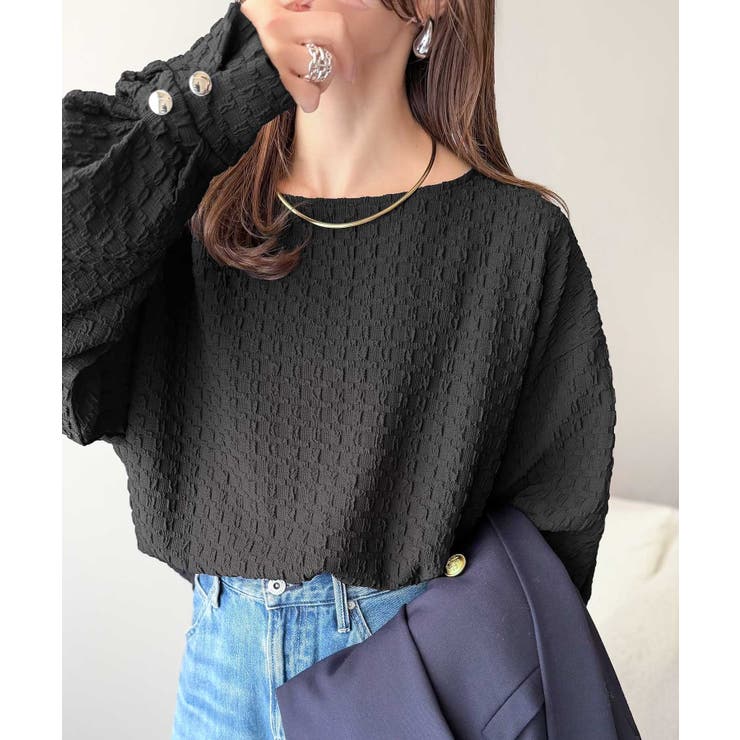 ゆるっとオトナのこなれ感。フクレジャガードプルオーバー（長袖） | Classical Elf  | 詳細画像14 