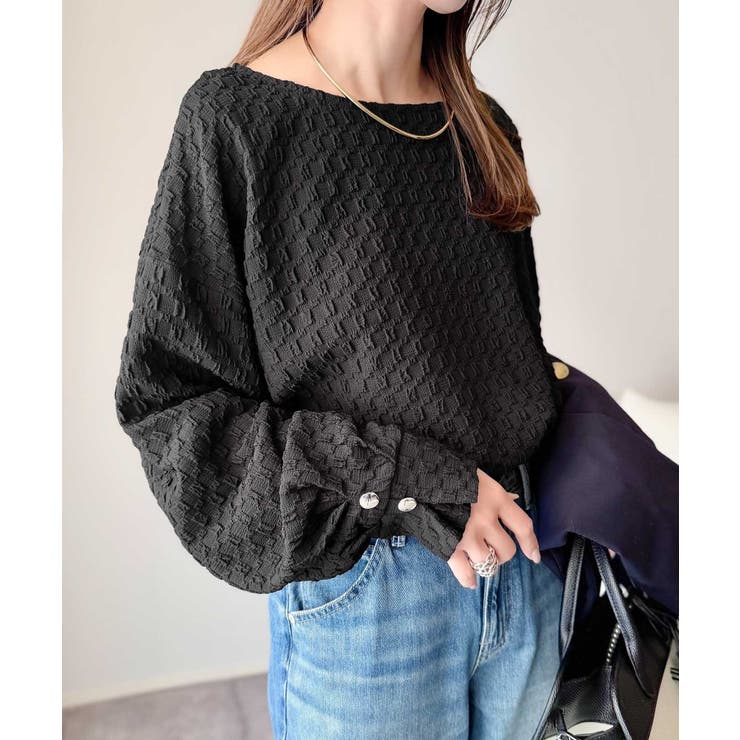 ゆるっとオトナのこなれ感。フクレジャガードプルオーバー（長袖） | Classical Elf  | 詳細画像15 