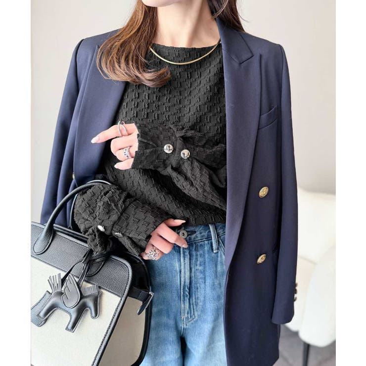 ゆるっとオトナのこなれ感。フクレジャガードプルオーバー（長袖） | Classical Elf  | 詳細画像19 