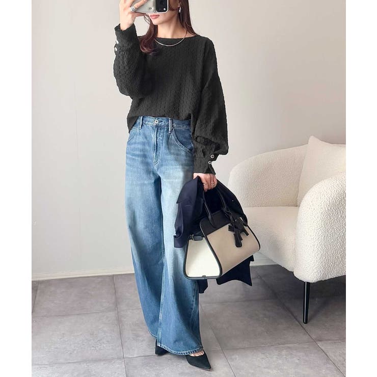 ゆるっとオトナのこなれ感。フクレジャガードプルオーバー（長袖） | Classical Elf  | 詳細画像23 