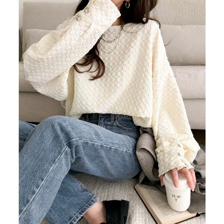 ゆるっとオトナのこなれ感。フクレジャガードプルオーバー（長袖） | Classical Elf  | 詳細画像3 