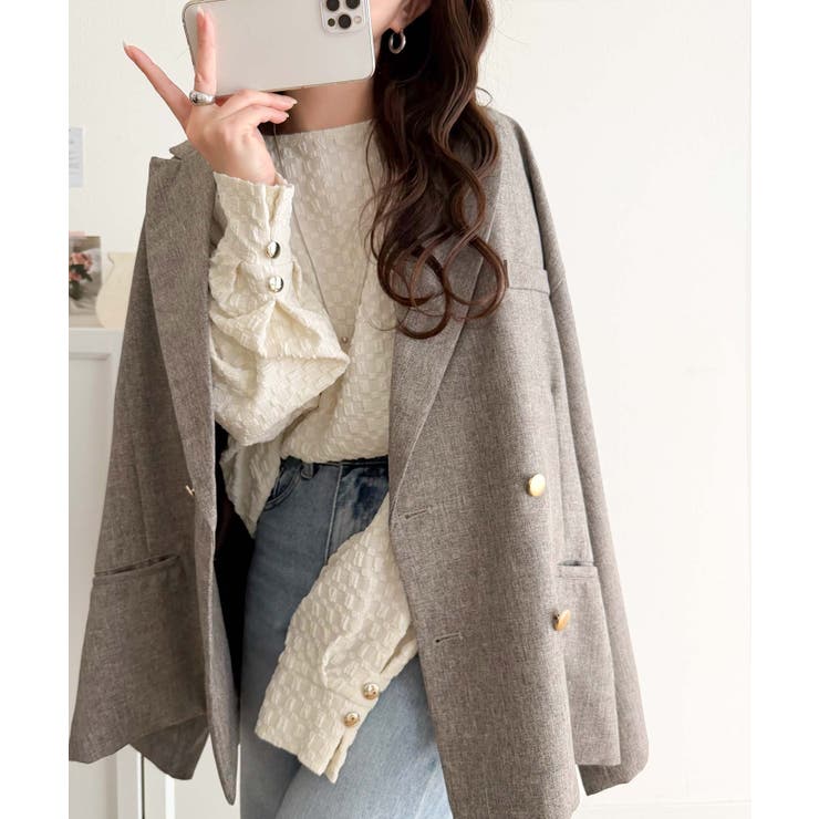 ゆるっとオトナのこなれ感。フクレジャガードプルオーバー（長袖） | Classical Elf  | 詳細画像4 