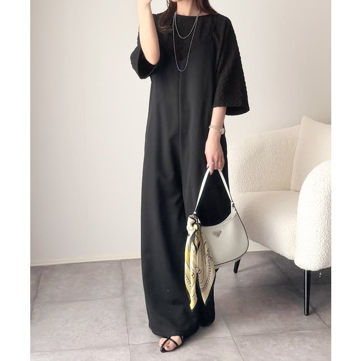 凹凸がコーデを上品に彩る♪前後差フクレジャガードドロストプルオーバー (半袖) | Classical Elf  | 詳細画像18 