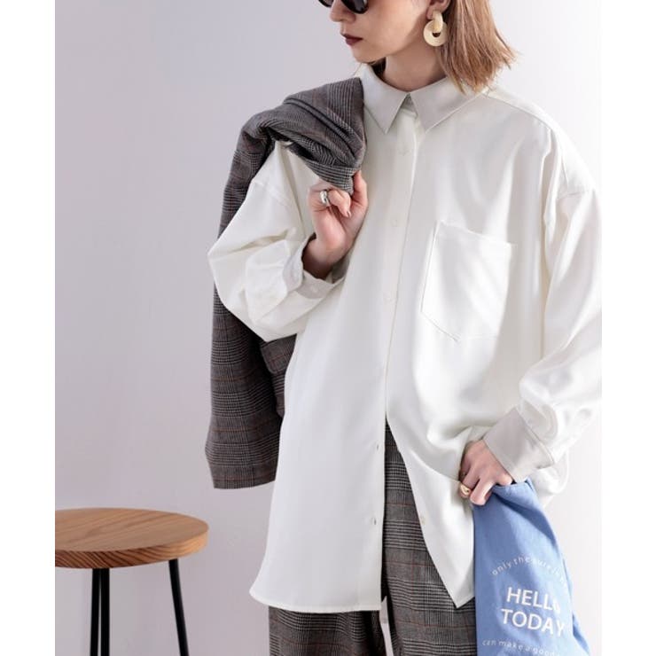 ワンランクお洒落映え メンズライクバイカラーシャツ 品番 Wz Classical Elf クラシカルエルフ のレディース ファッション通販 Shoplist ショップリスト