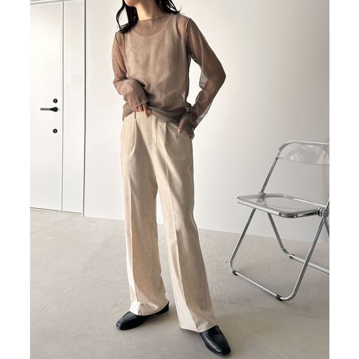 テ*~様 MaxMara リネンセンタープレスパンツ　 ML相当　ベージュ　美品 テ*~様 MaxMara リネンセンタープレスパンツ ML相当 ベージュ 美