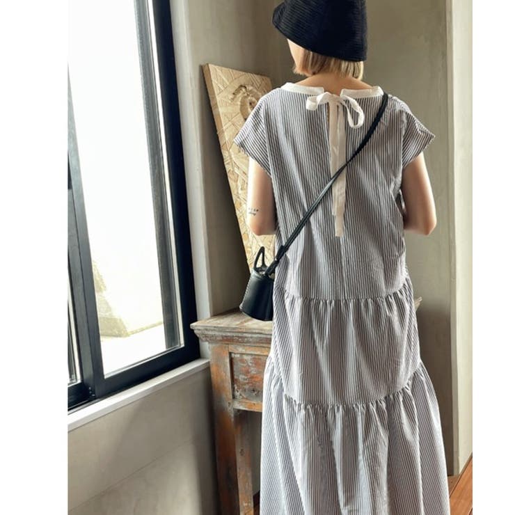 360度きゅんっ。バックリボン ティアードワンピース | Classical Elf  | 詳細画像23 